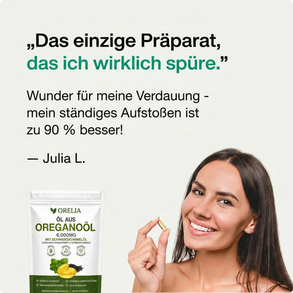 Kundenstimme Julia L. – das einzige Präparat, das ich wirklich spüre