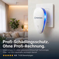 Heimfrieden Ultraschall-Schädlingsvertreiber in der Steckdose – Profi-Schädlingsschutz ohne Profi-Rechnung