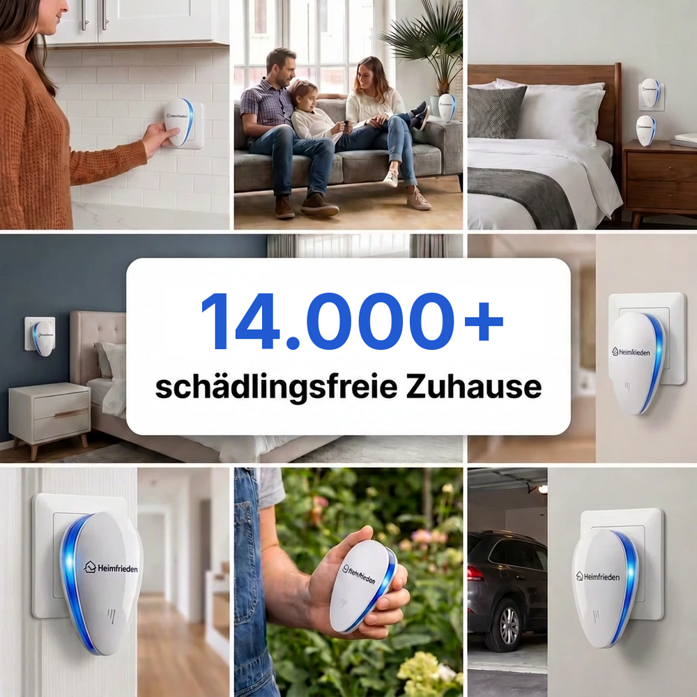 Über 14.000 schädlingsfreie Zuhause – Heimfrieden im Alltag